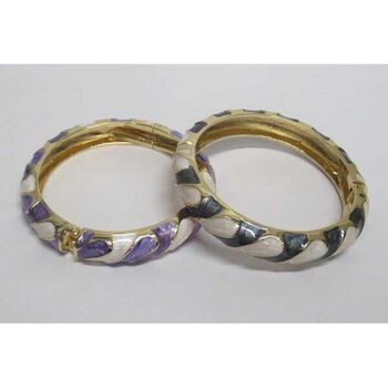 bracelet jonc peinture