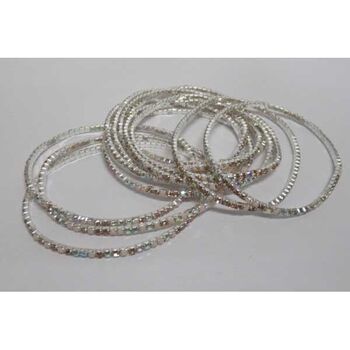 lot de bracelet rang strass