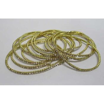 bracelet bijoux strass rang doré