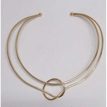 bijoux fils métal fantaisie formant noeud