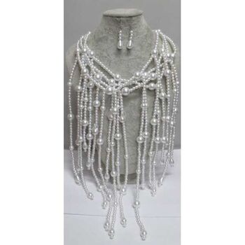 Bijoux collier perles qui en impose