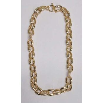 gold seed chain necklace