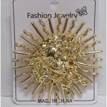 sun pin brooch jewelry