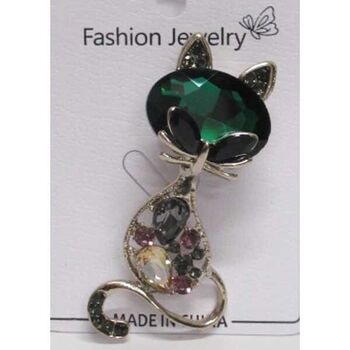 brooch pin jewelry cat