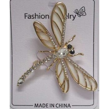 gold dragonfly brooch jewelry