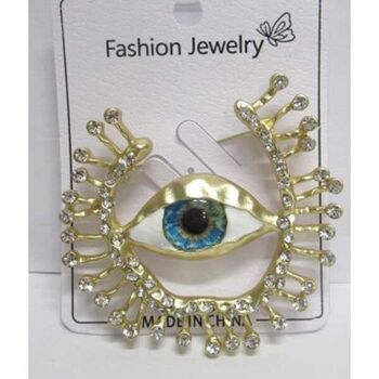 XL eye charm brooch jewelry