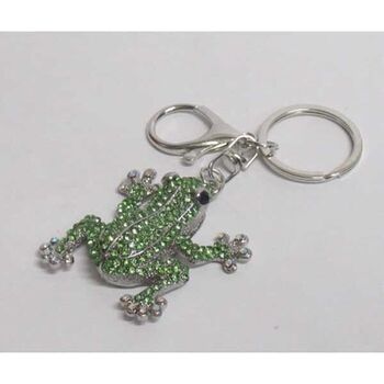 green frog bag jewelry