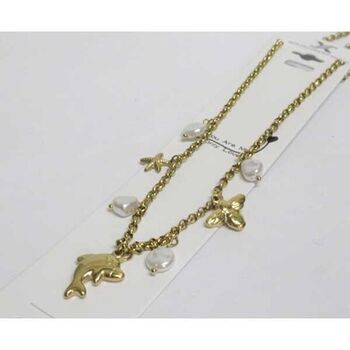 bijoux collier étoile dauphin abeille perles acier