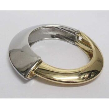 bracelet en 2 parties doré argenté