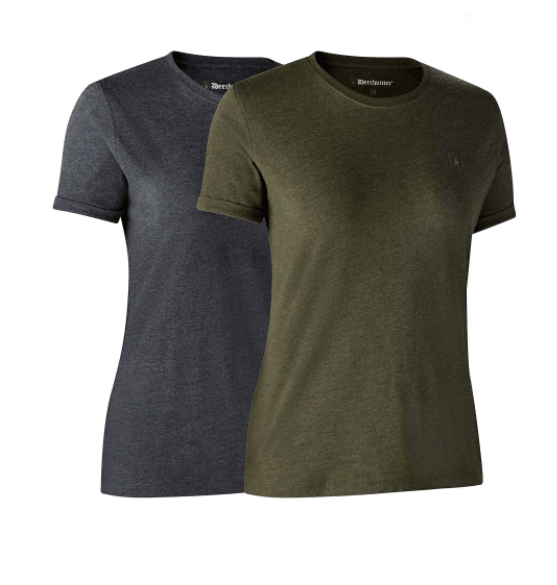 Pack 2 T-shirt LADIES BASIC DEERHUNTER