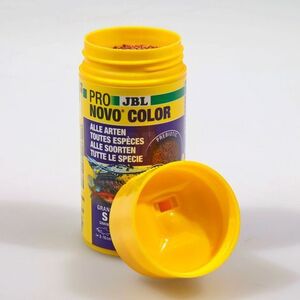 JBL PRONOVO COLOR GRANO S 100ml - Aliment spécial couleur en granulés pour des couleurs vives chez tous les poissons d’aquarium de 3 à 10 100ml
