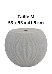 Kit de 2 fontaines "Saint-Tropez" avec éclairage LED et pompe incluses