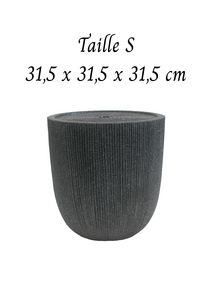 Kit de 3 fontaines "Palermo" avec éclairage LED et pompe incluses