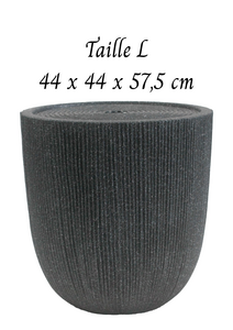 Kit de 3 fontaines "Palermo" avec éclairage LED et pompe incluses