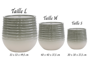 Kit de 3 fontaines "Ibiza" avec éclairage LED et pompe incluses