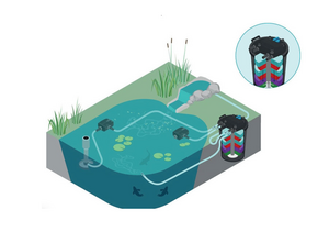 Oase filtration à pression pour bassin de jardin FiltoClear 90000 - new dispo 04/26