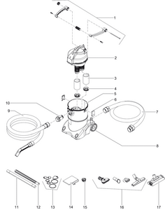 Embout de rechange aspirateur pondovac 4 / 5