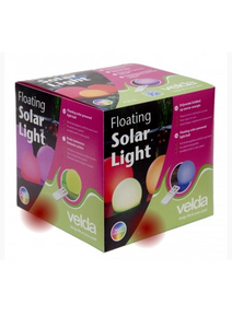 VELDA - Boules LED flottantes pour bassin de jardin