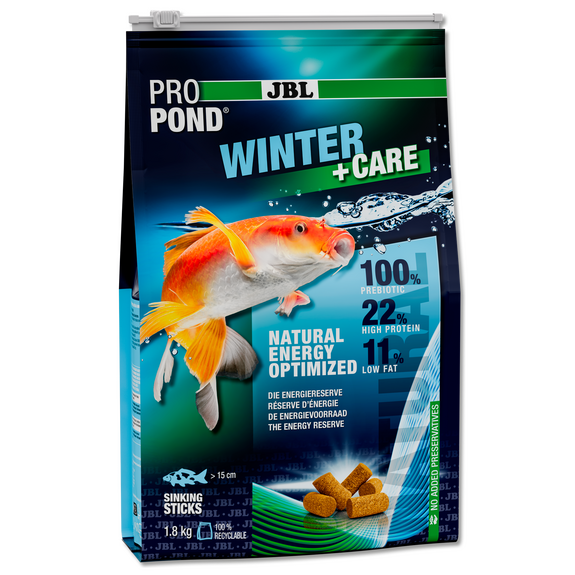 JBL PROPOND WINTER+CARE 1,8kg  Aliment d'hiver pour carpes koï