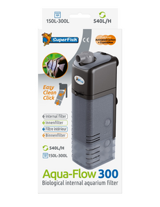 SUPERFISH Filtration interne pour aquarium Aqua-flow 300 / filtre pour aquarium jusqu'à 300 L