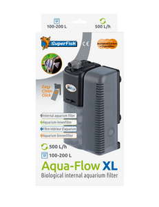 SUPERFISH Filtration interne pour aquarium Aqua-flow XL Biofilter / jusqu'à 200 litres