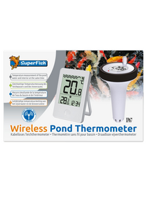 Thermomètre de bassin numérique et sans fil - SUPERFISH Wireless Pond Thermometer