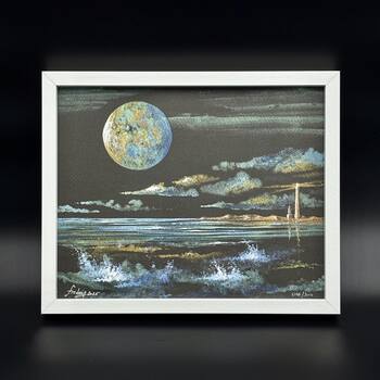 Pleine lune sur L'Aber Wrac'h