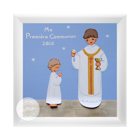 Cadre souvenir de communion