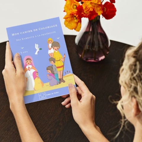 Mon cahier de Coloriage avec Jésus