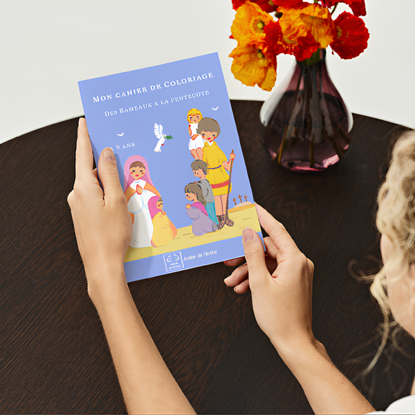 Mon cahier de Coloriage avec Jésus