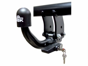 Rusisi Attelage dembrayage de v/élo en acier pour remorque dembrayage de v/élo Compatible avec les essieux QR Mod/èle universel durable Facile /à utiliser Accessoires de v/élo