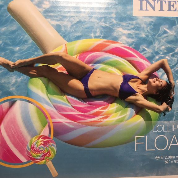INTEX Matelas Gonflable Sucette Lollipop Géante INTEX Matelas Gonflable Sucette Lollipop Géante
