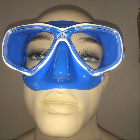 Masque de plongée Aquadux pour adulte de Scaup - Bleu | Club Piscine Masque de plongée Aquadux pour adulte de Scaup - Bleu | Club Piscine