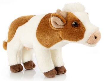 Peluche Vache marron 26 cm