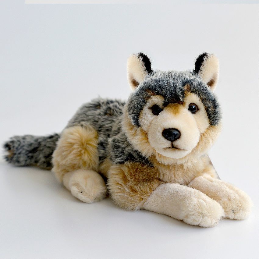 Peluche Loup 28 cm Authentic Peluches - Main Image