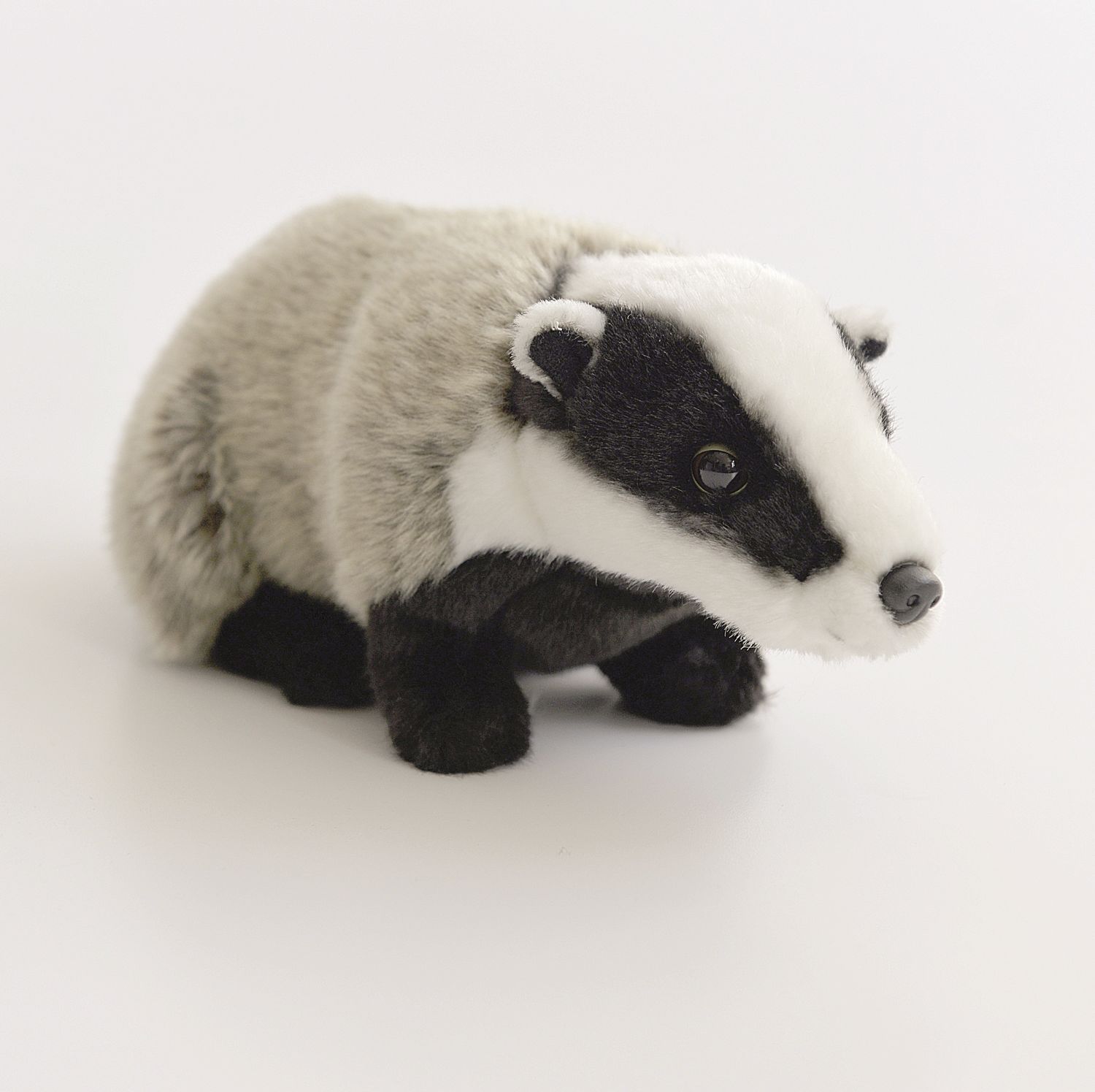 Peluche Blaireau Debout Uni-Toys – 17 Cm, Doux Et Réaliste, Doudou Animal Forêt, Idéal Cadeau Ou Décoration