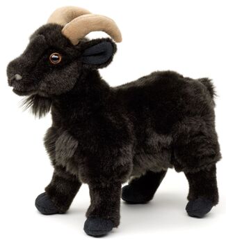 Peluche Chèvre Noire 30 cm