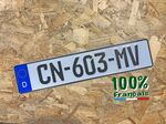 Longue standard 520x110 Emboutie SIV Typographie et Eurobande Allemandes