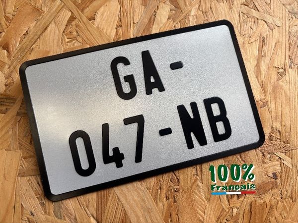 Autocollant plaque immatriculation 91 Île-de-France - Black Carbone-Style Autocollant plaque immatriculation 91 Île-de-France - Black Carbone-Style