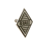Monogramme Renault losange 1 téton de fixation doré