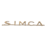 Monogramme Simca Bloc complet