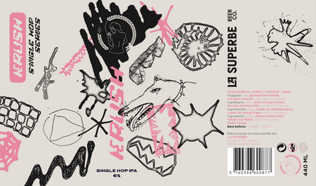 Krush single hop La Superbe 44 cl canette