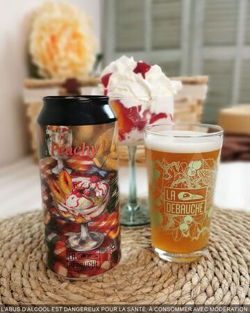 Peachy ! La débauche 44 cl canette