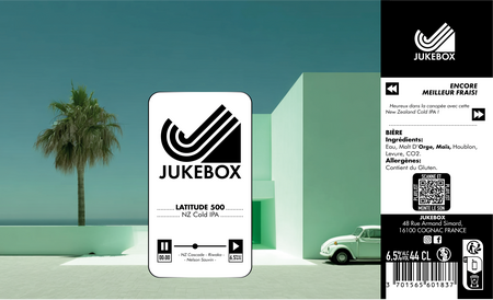 Latitude 500 Jukebox 44 cl canette