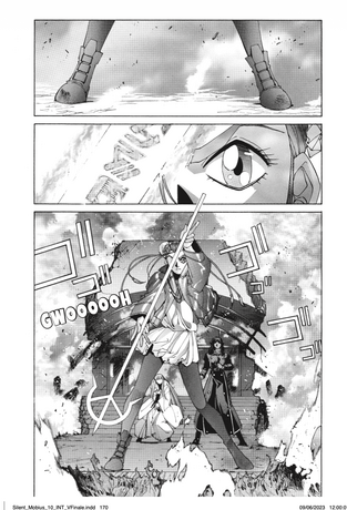 SILENT MOBIUS TOME 10 (nouvelle édition papier 120gr) LIVRAISON FIN AOUT
