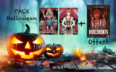 Les contes noirs de Noroi Michiru TOME 1 + 2 + HURLEMENT OFFERT