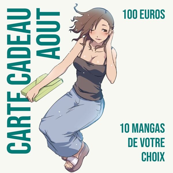 carte cadeau de 100 euros pour 10 mangas black box de votre choix