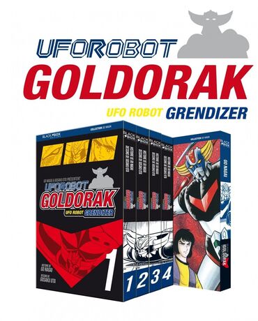 GOLDORAK INTEGRALE 5 TOMES OCCASION TRES BON ETAT