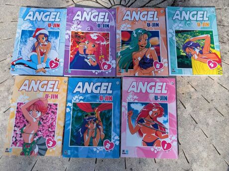 ANGEL U-JIN intégrale 7 tomes occasion tres bon état (PUBLIC AVERTI - 18 ANS)