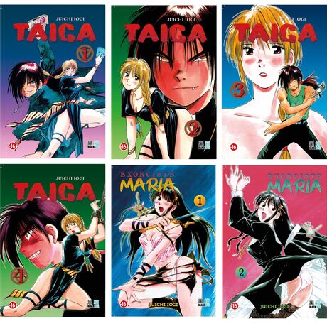Financement participatif IOGI Juichi  ( Taiga 4 tomes + Exorciste Maria 2 tomes) + votre nom et un manga offert
